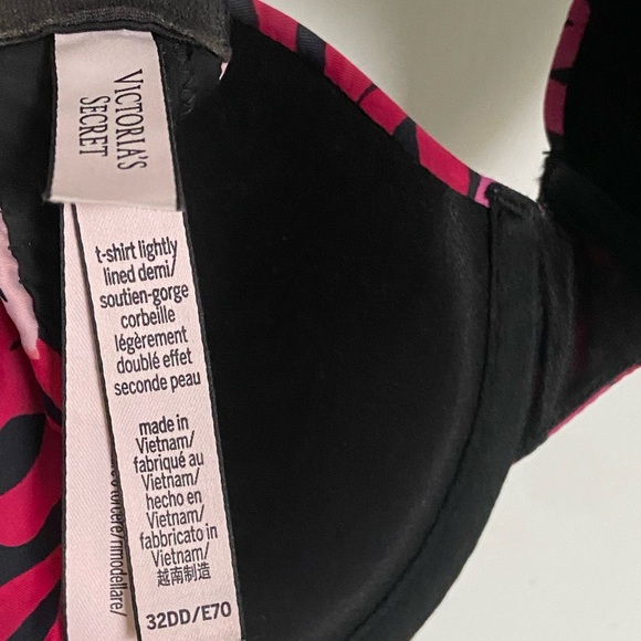 Victoria Secret T-shirt lightly lined Demi - Picture 3 of 6